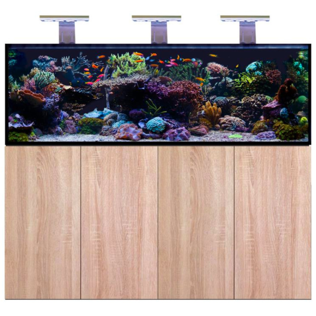 D-D Aqua-Pro Reef 1800- METAL FRAME- PLATINUM OAK