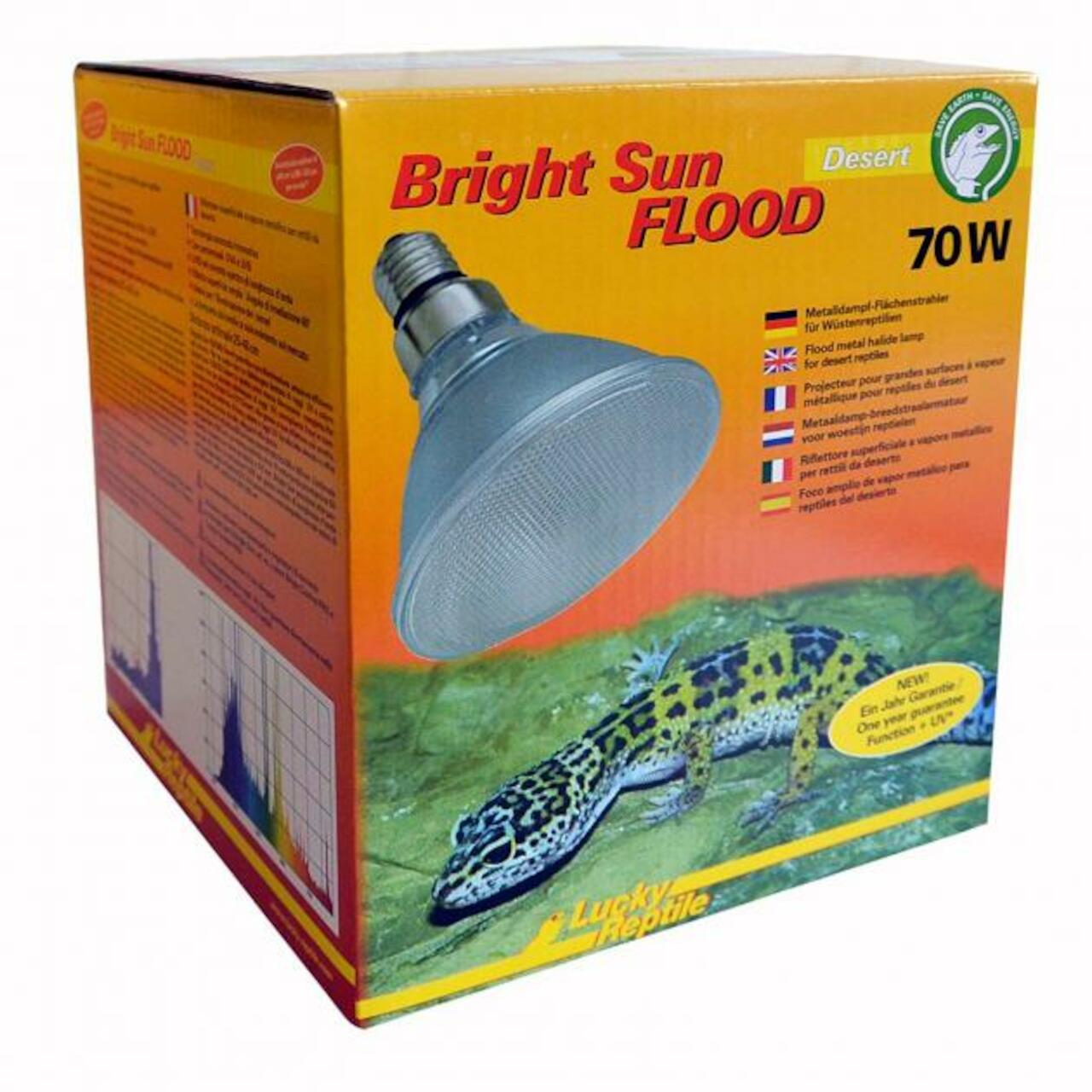 Lucky Reptile Bright Sun Flood Desert 70 W