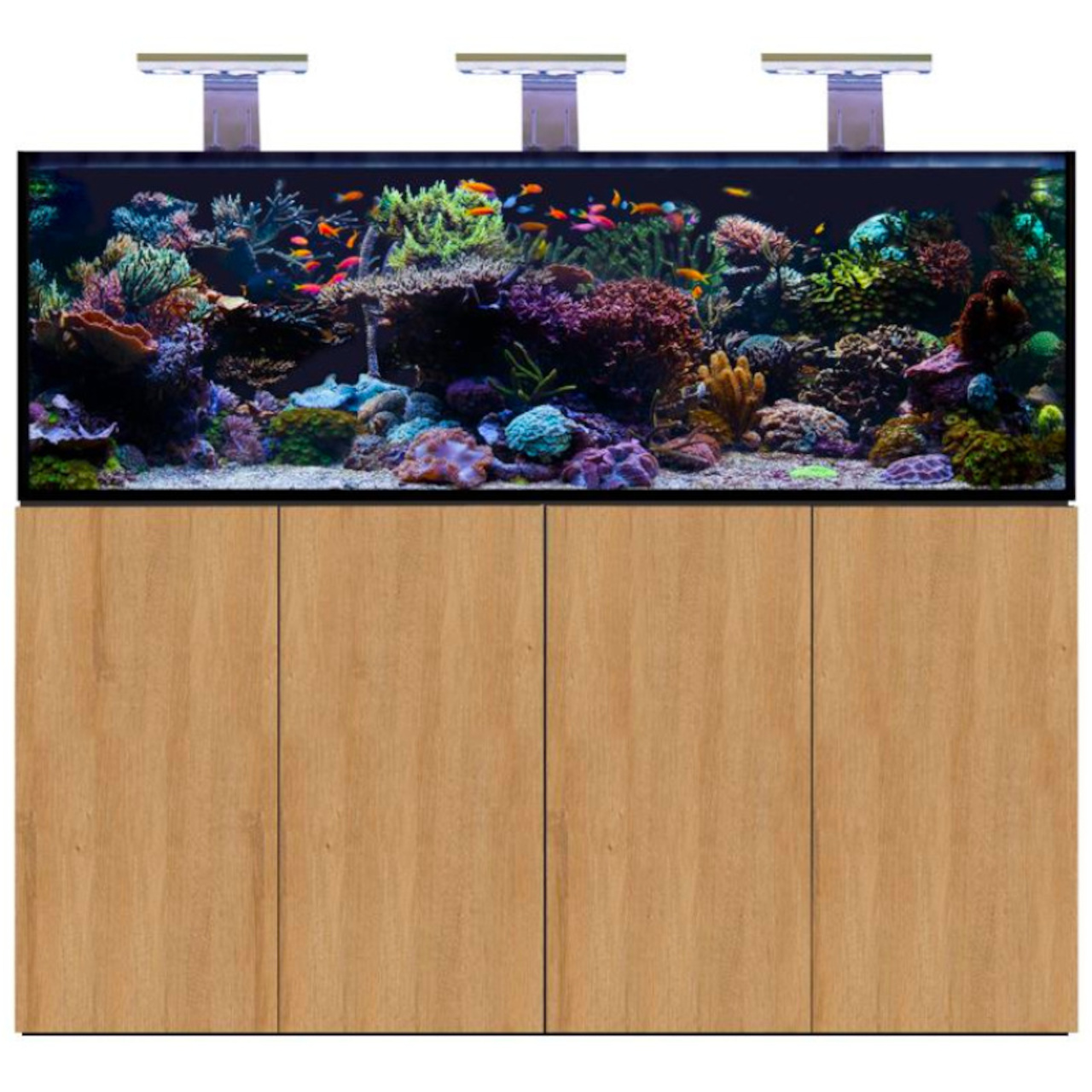 D-D Aqua-Pro Reef 1800- METAL FRAME- NATURAL OAK