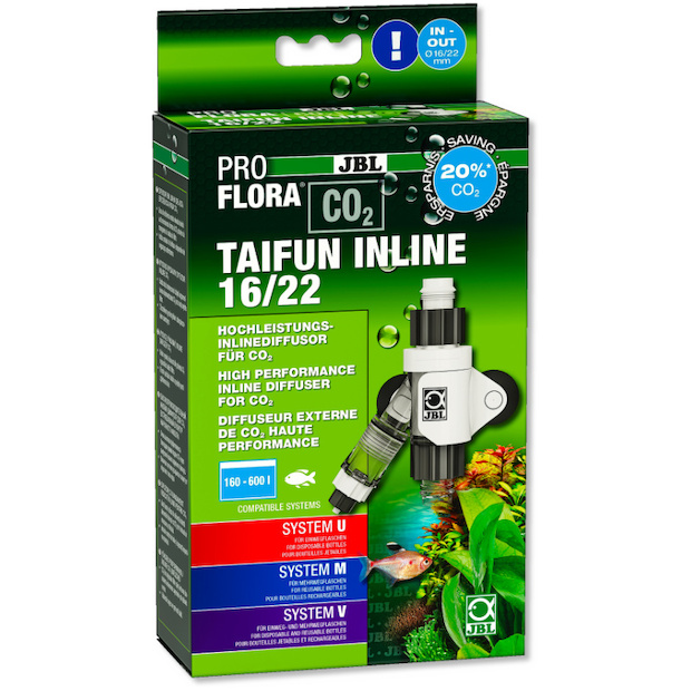 JBL ProFlora CO2 Taifun Inline 16/22