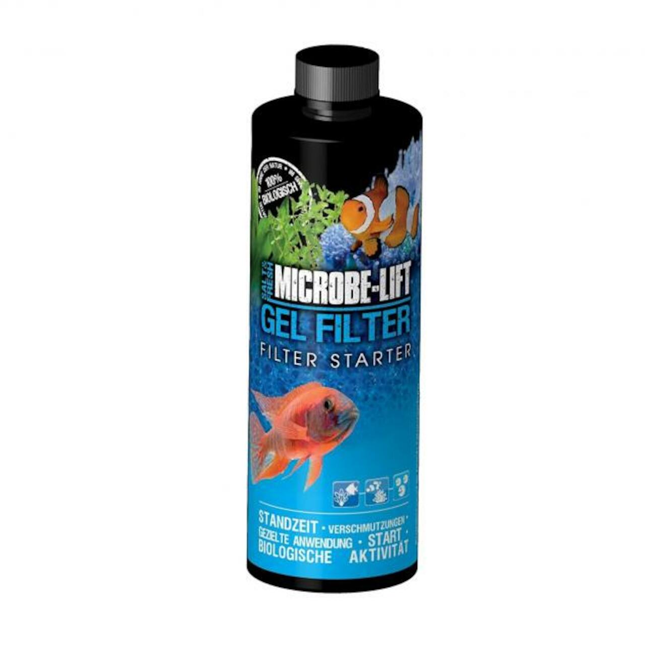 Microbe Lift Gel Filter Filterstarter 473ml