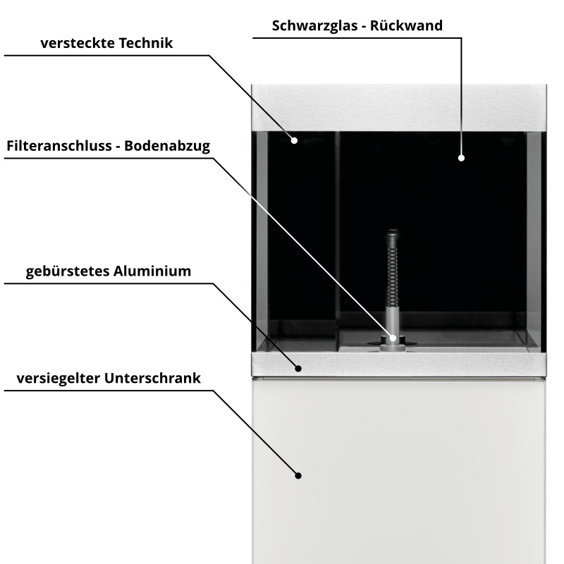 Oase HighLine 125 weiss Eigenschaften