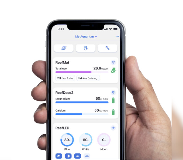Red Sea ReefMat App Steuerung