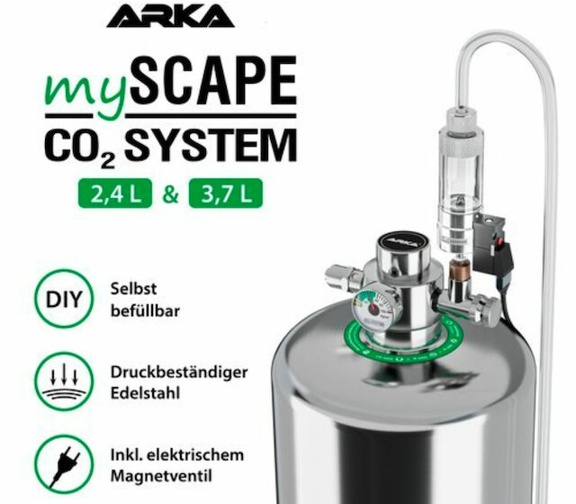 Bild von ARKA mySCAPE-CO2 System 🐟 für Süßwasseraquarium